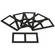 Holga 120-3DSM 6 x 6cm 3D Stereo Slide Mounts (6 Pack)