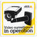 Axis Communications 5502-811 Surveillance Stickers (10-Pack)