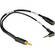 Whirlwind WHH4NL 3.5 MON Line-to-Microphone Attenuator Cable for HDSLR Cameras