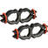 Rycote Back-to-Back Clips for Microphones (for Stereo Suspension)