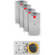 Brite-Strike APALS - AIR - ALL Purpose Replacement Light Strips (Red, 4 Pack)