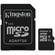 Kingston 32GB microSDHC Memory Card Class 10 with SD Adapter