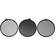Norman 812185 Grid Set of 3 - 5", .5" Thick
