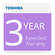 Toshiba 3 Year Extended Warranty Program for Surveillix Recording Products