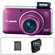 Canon PowerShot SX210 IS Digital Camera with Basic Accessory Kit (Purple)