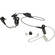 Motorola HKLN4477A 2-Pin Single-Wire Surveillance Earpiece