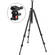 Oben AC-2310L 3-Section Aluminum Lateral Tripod with BB-0 Ball Head Kit