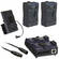 IDX E-HL9 V-Mount Dual Battery with Charger, EX3 Conversion Plate, and XLR Cable Kit
