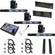 Vaddio WallVIEW HD-18 PTZ Camera Trio with Monitors and Controller/Switcher Kit