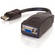 C2G 8" DisplayPort 1.1 Male to HD15 VGA Female Adapter Cable