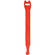 Pearstone 0.5 x 8" Touch Fastener Straps (Red, 10-Pack)