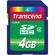 Transcend 4GB SDHC Memory Card Class 4