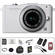 Olympus E-PM1 Mirrorless Micro Four Thirds Digital Camera Kit with 14-42mm f/3.5 - 5.6 II Lens and Deluxe Accessories (White)