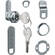 iStarUSA WA-LKEY WM Cabinet Side Panel Key Lock