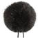 Bubblebee Industries Windbubble Miniature Imitation Fur Windscreen (Black)