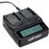 Watson Duo LCD Charger with 2 NB-10L Battery Plates