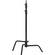 Kupo Master 30" C Stand with Sliding Legs (Black Powder Coated)