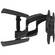 Chief Medium THINSTALL Dual Swing Arm Wall Mount - 18" Extension (Black)