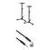 B&H Photo Studio Monitor Stands Kit with 1/4" TRS Cables