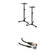 B&H Photo Studio Monitor Stands Kit with XLR to RCA Cables