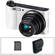 Samsung WB150F SMART Long Zoom Digital Camera with Basic Accessory Kit (White)