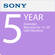 Sony 5 Year Extended Warranty for 15-20" LMD Monitors