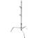 Impact Turtle Base C-Stand - 5.9' (Chrome)