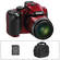 Nikon Coolpix P510 Digital Camera (Red) with Basic Accessory Kit