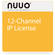 NUUO 12-Channel IP License