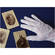 Archival Methods Medium-Weight White Cotton Inspection Gloves (Extra Small, 12-Pack)