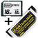 Hoodman 16GB SDHC Memory Card RAW STEEL Class 10 UHS-I and SxSxSDXC Adapter Kit