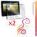 rooCASE 2-Pack Anti-Glare Screen Protector for Acer Iconia Tab A200 A210