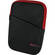 rooCASE Super Bubble Neoprene Sleeve Case Cover for 7" Tablet / eBook Reader and iPad mini (Black/Red)