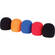 VocoPro WS-5 Microphone Windscreen Set (Assorted Colors)