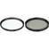 Luminesque 77mm UV and Circular Polarizer Multi Coated Pro Filter Kit
