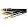 CEntrance Inc. Reserve Series 1/4" TRS to Stereo RCA Interconnect Cable