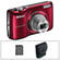 Nikon Coolpix L26 Digital Camera (Red) with Basic Accessory Kit