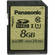 Panasonic 8GB SDHC Memory Card Gold Series Class 10 UHS-I