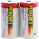 Powerex NiMH Rechargeable C Batteries (1.2V, 5000mAh) - 2-Pack