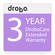 Drobo 3 Year DroboCare Extended Warranty for Drobo 5D