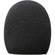 Auray Foam Windscreen for 1-5/8" Diameter Microphones (Black)