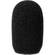 Auray Foam Windscreens for 3/8" Diameter Microphones (3 Pack) (Black)
