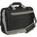 Taska Convertible Laptop Case (Black with Charcoal Stripes)