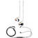 Shure SE425 Sound-Isolating In-Ear Stereo Headphones (Clear) with Mic & Remote Cable Kit
