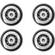 RigWheels IW04 68mm Inline Skate Wheel (4-Pack)
