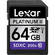 Lexar 64GB SDXC Memory Card Platinum II Class 10 UHS-I