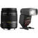 Sigma 18-250mm f/3.5-6.3 DC Macro OS HSM Lens and EF610 DG ST Flash Kit for Sony