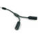 XtremeMac 3.5mm Dual Female to Single Male Headphone Splitter Cable (6")