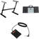 B&H Photo Z-716L "Z" Style Keyboard Stand 61-Keys Bundle