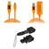 Tether Tools TetherPro USB 2.0 Cable, USB 2.0 Extension Cable & Jerkstopper Tethering Kit (Orange)